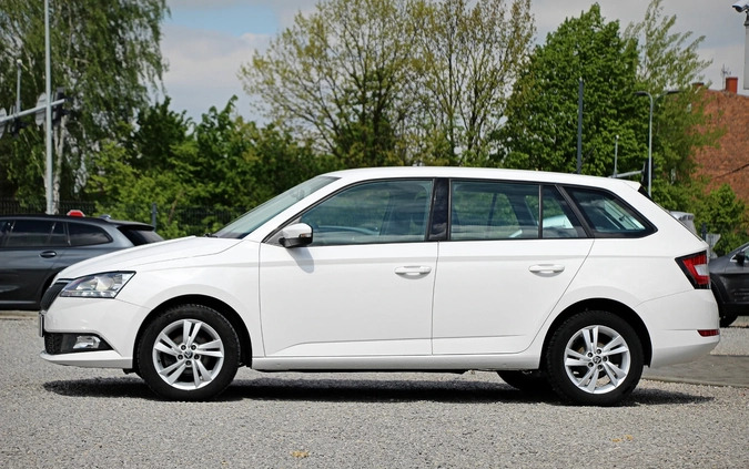 Skoda Fabia cena 36900 przebieg: 128000, rok produkcji 2019 z Świętochłowice małe 631